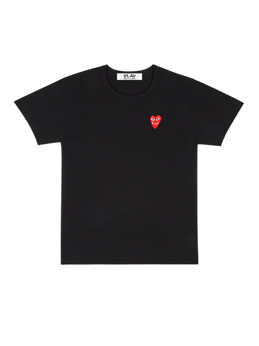 Play Basic T-Shirt Red Family Heart (Black)