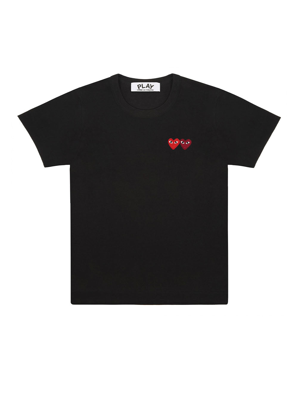Play Basic T-Shirt Two Emblems (Black)