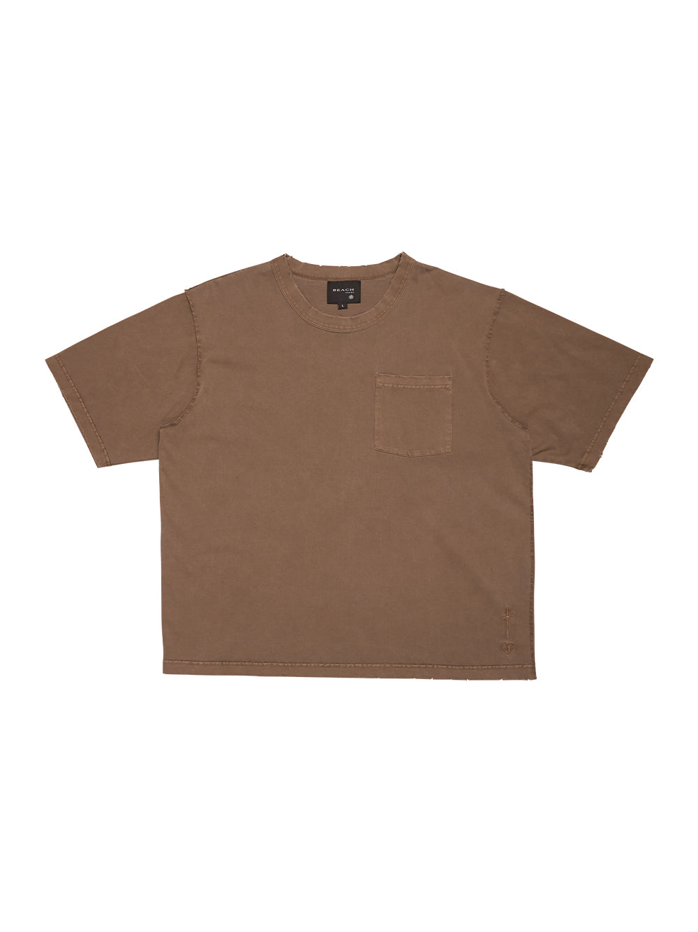 Pocket Tee (Brown)