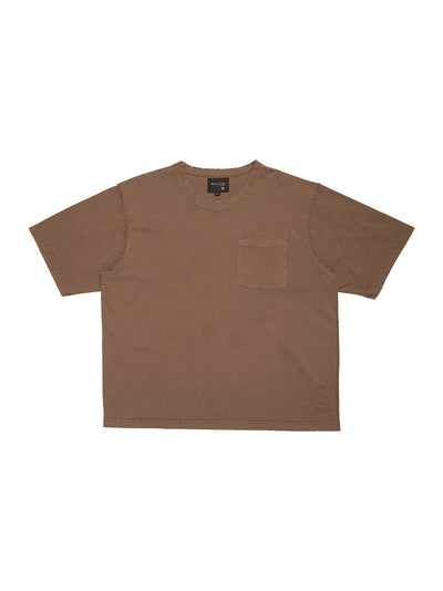 Pocket Tee (Brown)