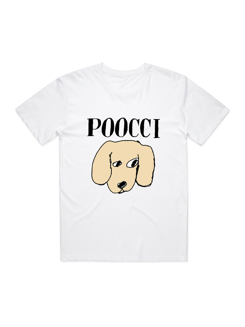 Poocci Col T-Shirt (White)