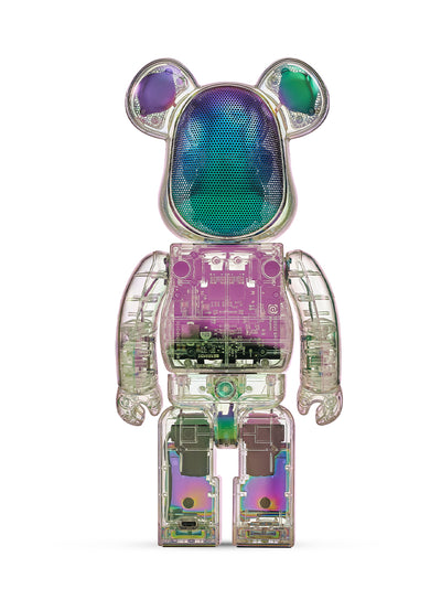 Portable Bluetooth Bearbrick Audio 400% (Crystal Halo)