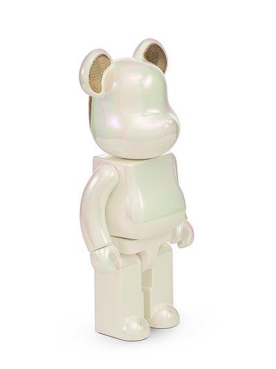 Portable Bluetooth Bearbrick Audio 400% (Pearl Mirage)