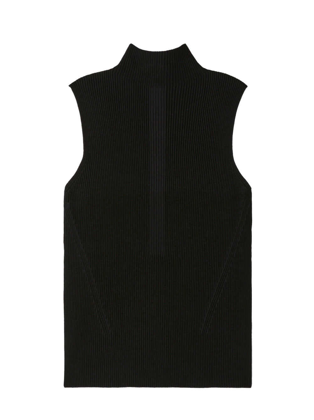 Portrait Sleeveless Top (Black)
