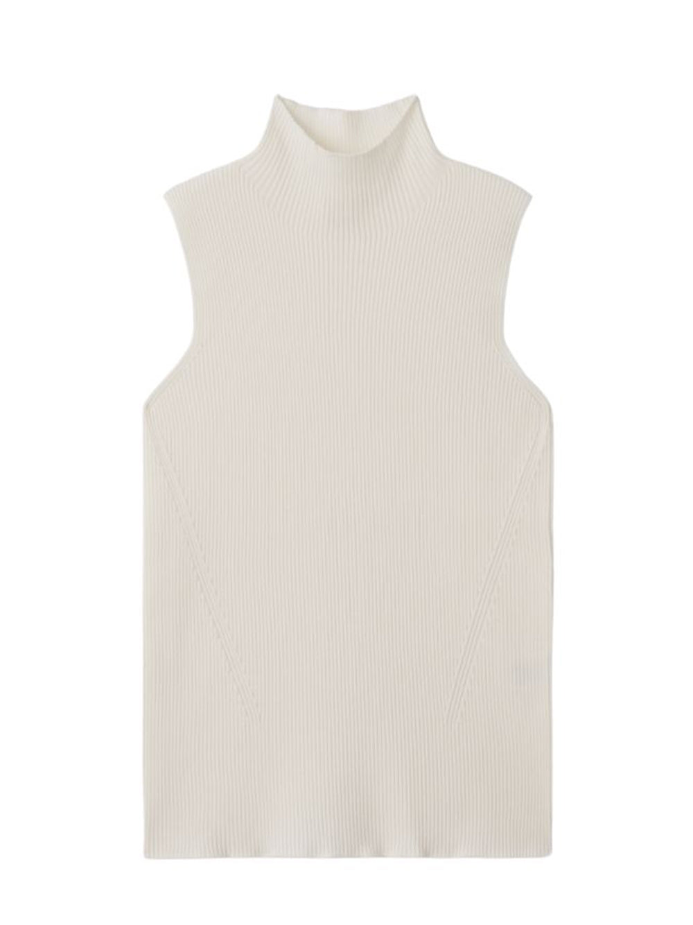 Portrait Sleeveless Top (White)
