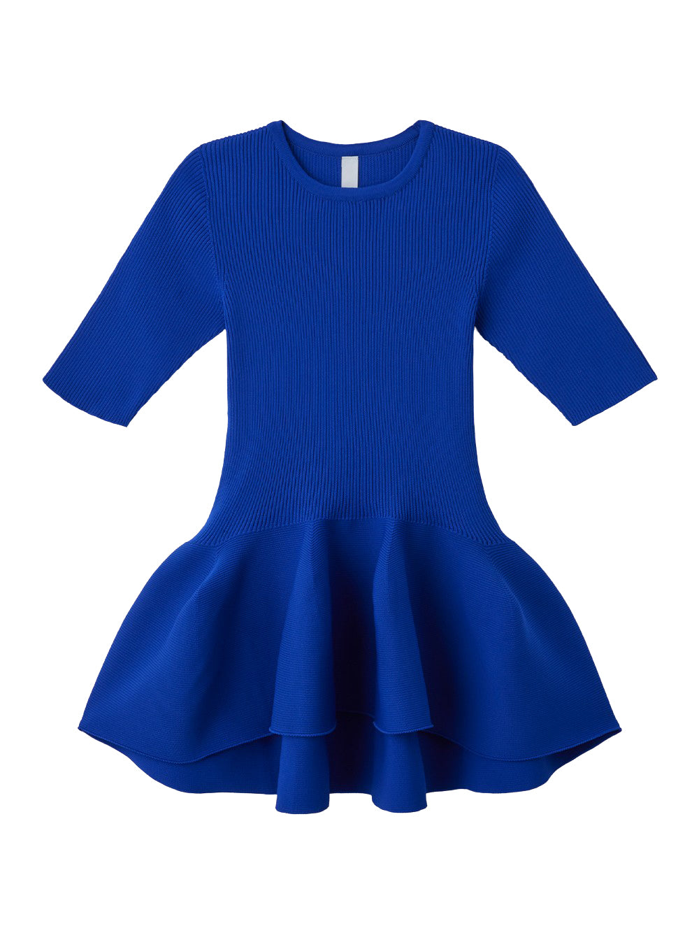 Pottery Short Sleeve Flare Top (Blue)