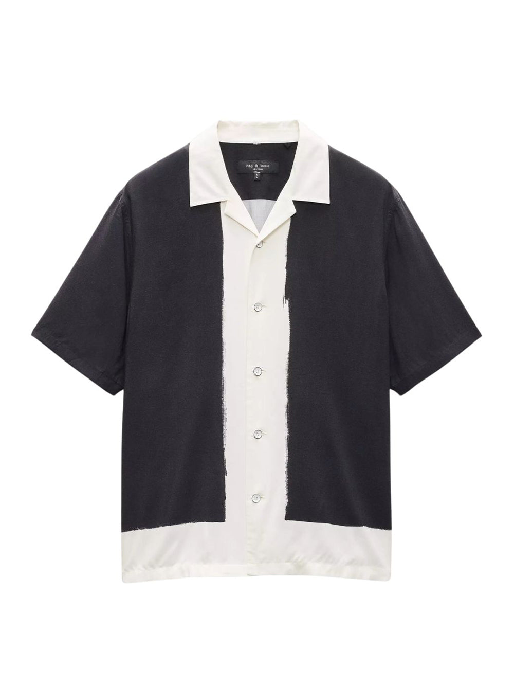 Printed Avery Vacation Shirt (Navy Anthony Print)