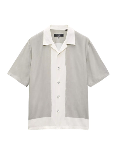Printed Avery Vacation Shirt (Tan Anthony Print)