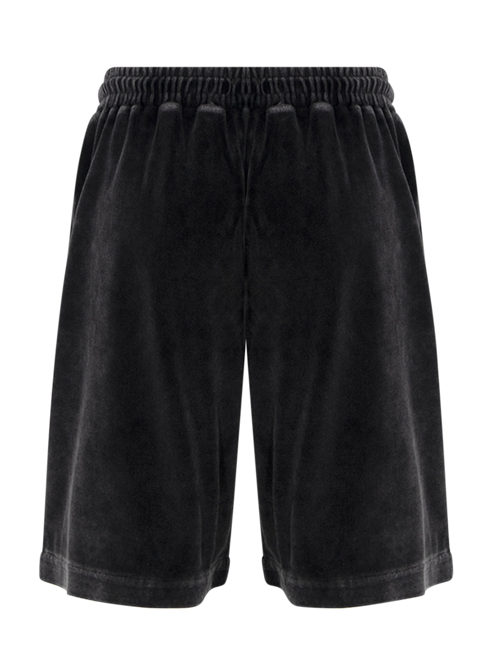 Pull On Boxer Shorts W/ Crystal Dragon Hotfix (Washed Pepper)