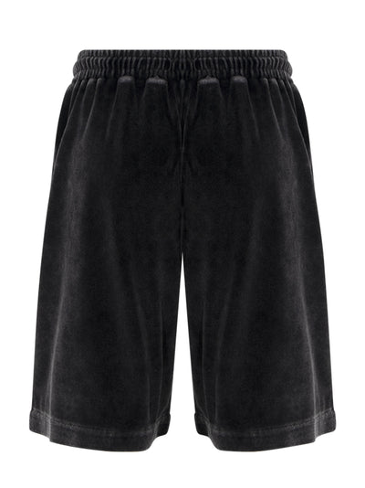 Pull On Boxer Shorts W/ Crystal Dragon Hotfix (Washed Pepper)
