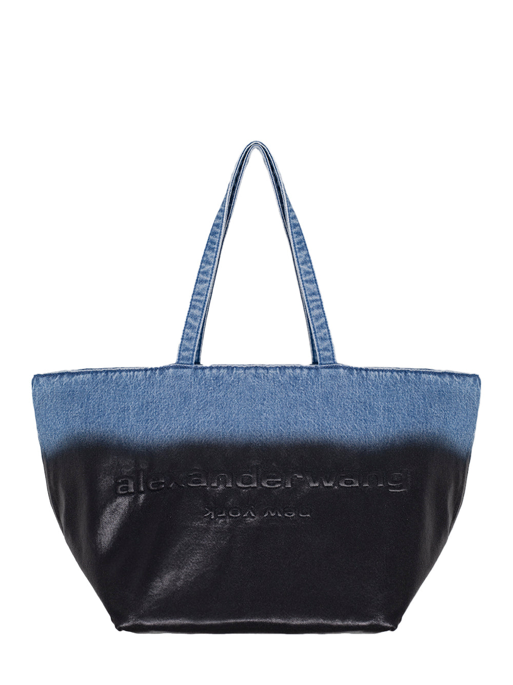 Punch Tote (Vintage Marbled Blue/Black)