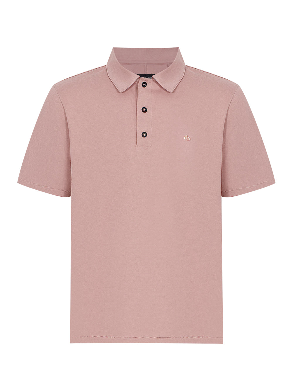 Pure Pima Polo (Washed Rose)