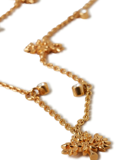 Mulberry Tree Charm Necklace (Gold)