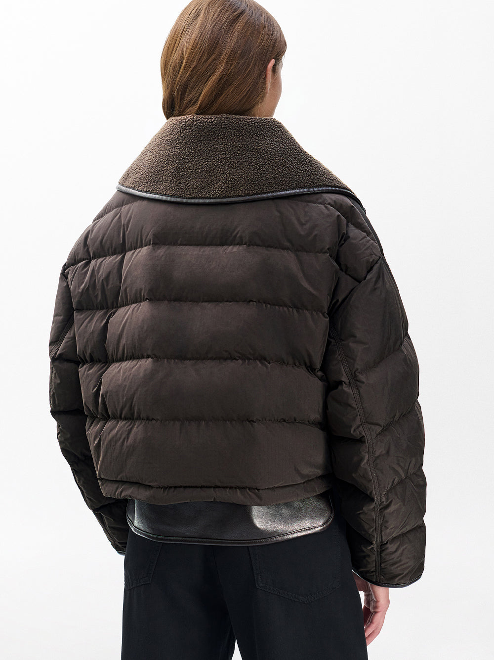 Gloria Puffer Jacket Brown