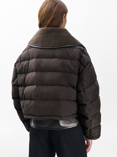 Gloria Puffer Jacket Brown