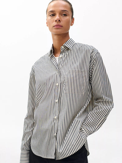 Connie Striped Shirt Blstr