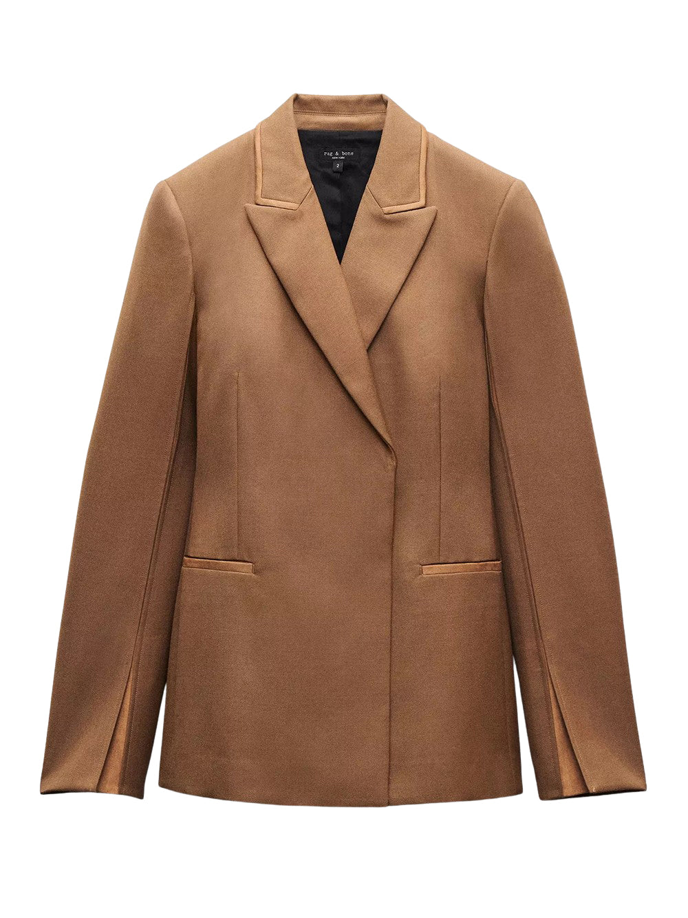 Margaret Tuxedo Blazer Camel