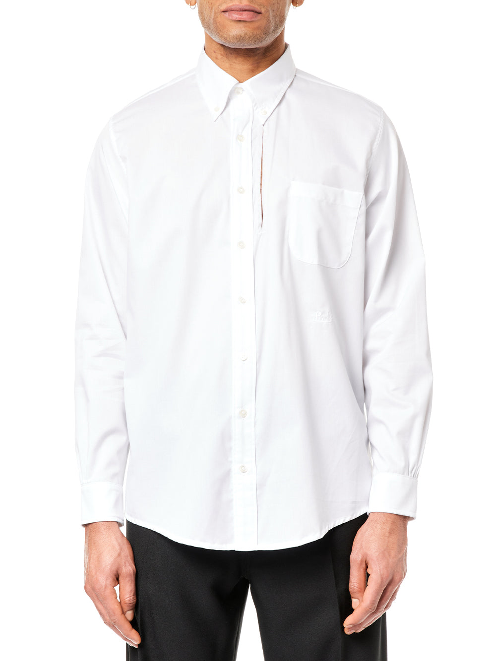 Men White Shirt Woven White