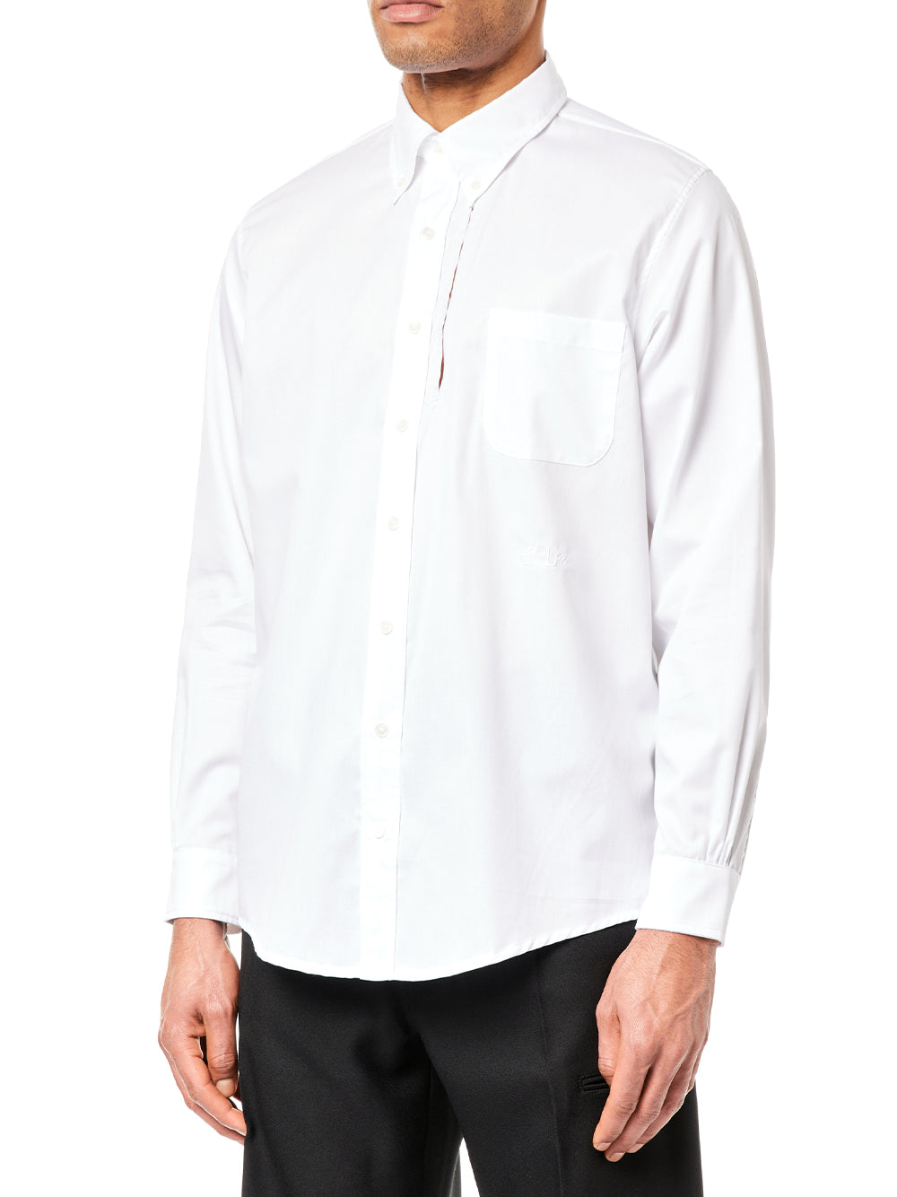 Men White Shirt Woven White