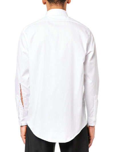 Men White Shirt Woven White