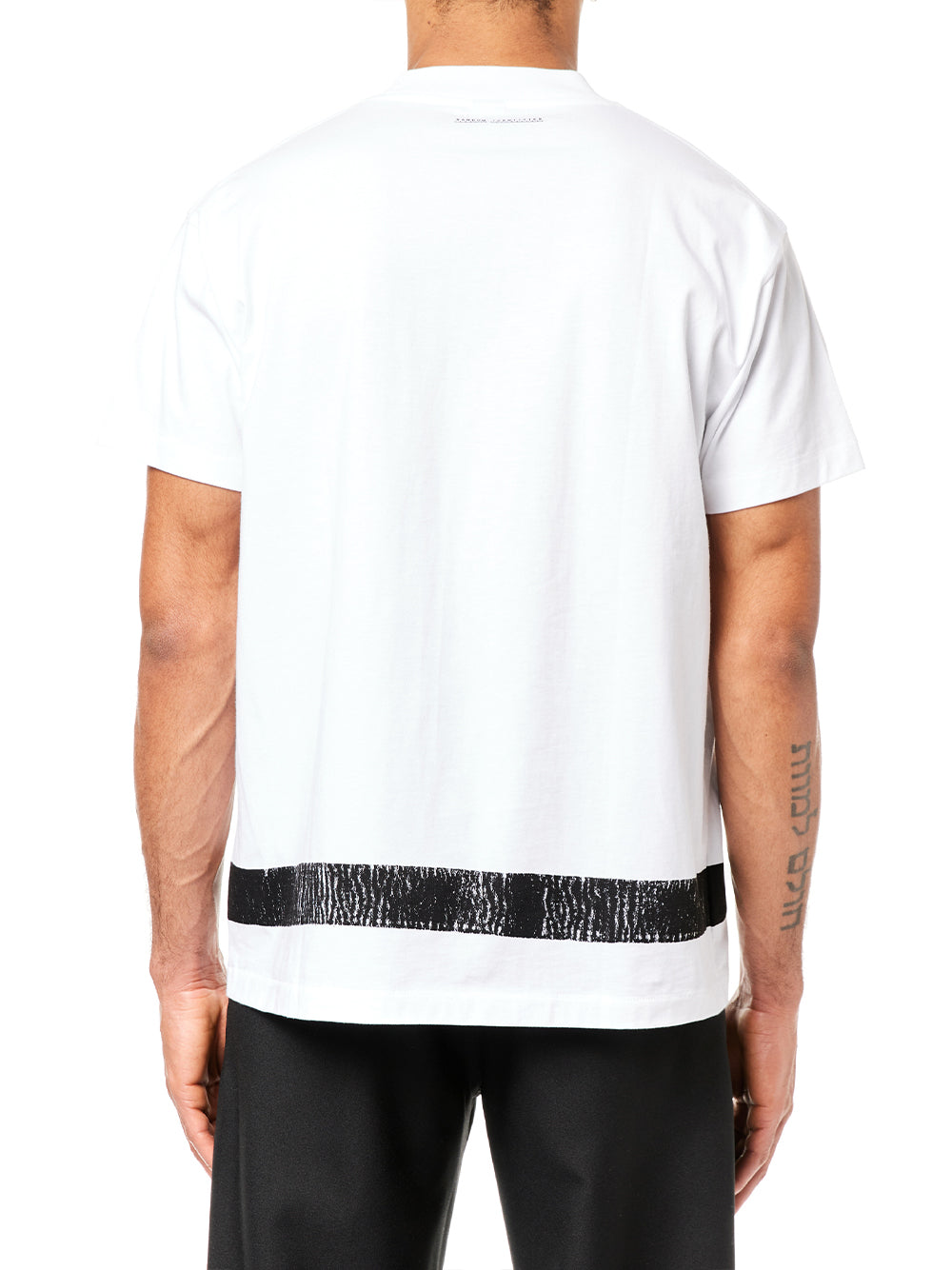 Belt Print T-shirt (White)