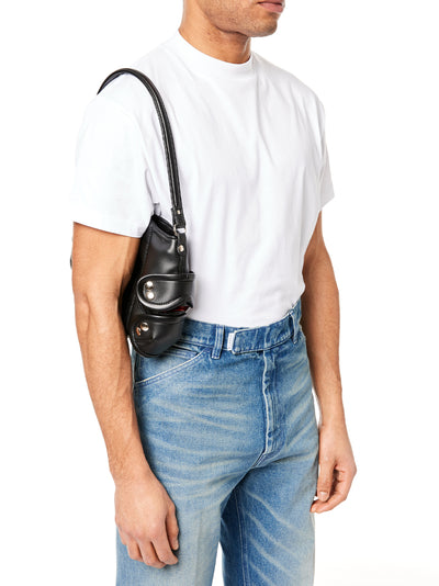 Mask Shoulder Bag (Black)