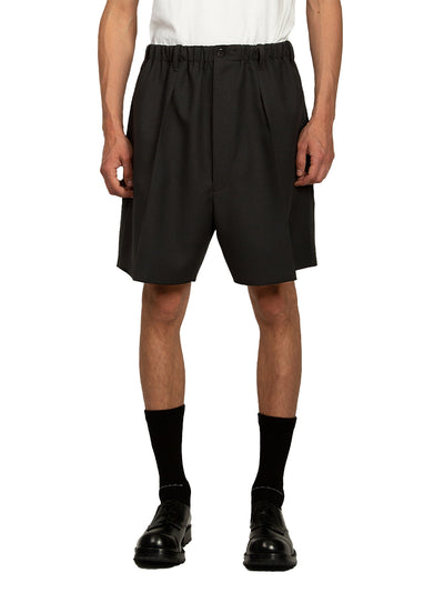 Worker Low Crotch Shorts (Black)
