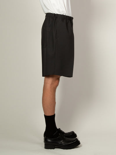 Worker Low Crotch Shorts (Black)