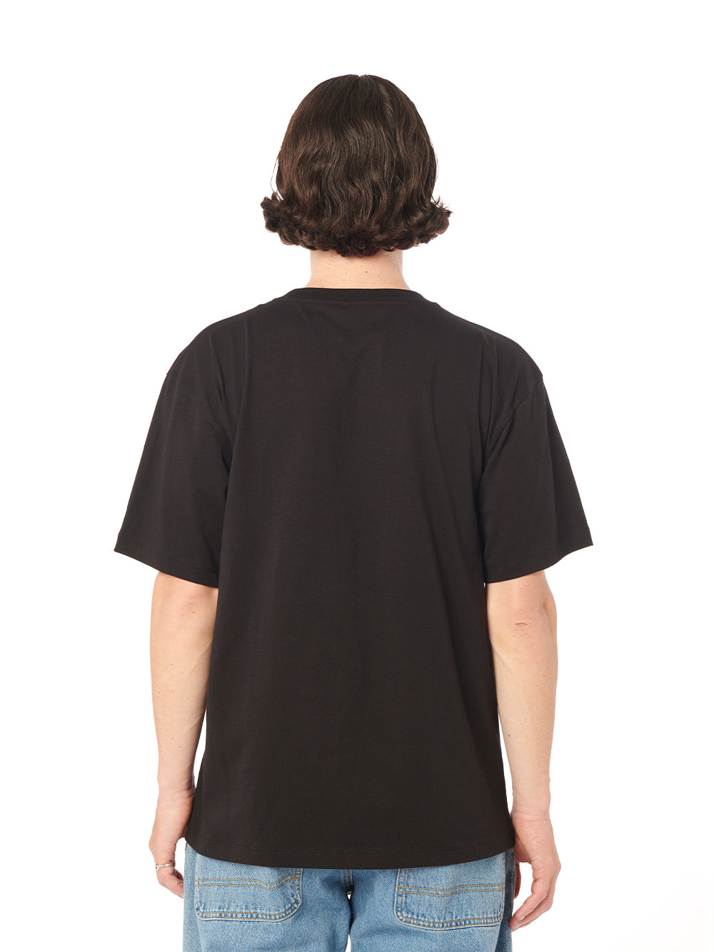 Men Big Logo Tee Shirt (Black)