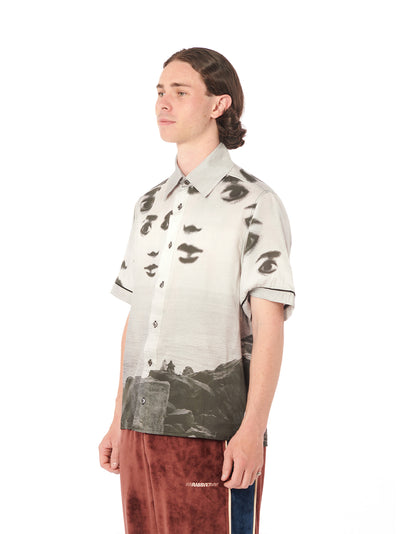 Men D.A.D Short Sleeves Shirt (Woven Print)