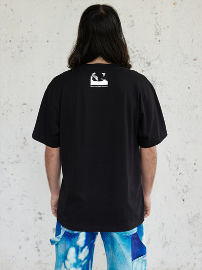 Poem Tee Shirt Knit (Black)