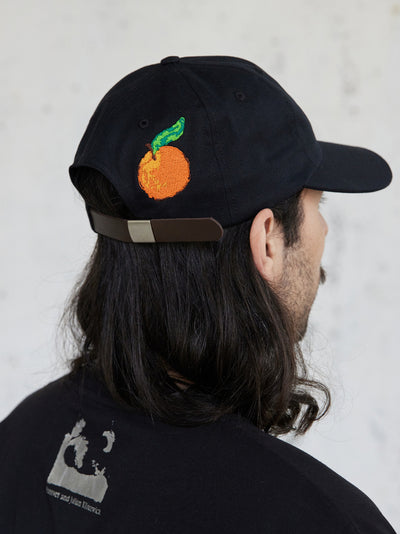 Tangerine Cap (Woven Black)
