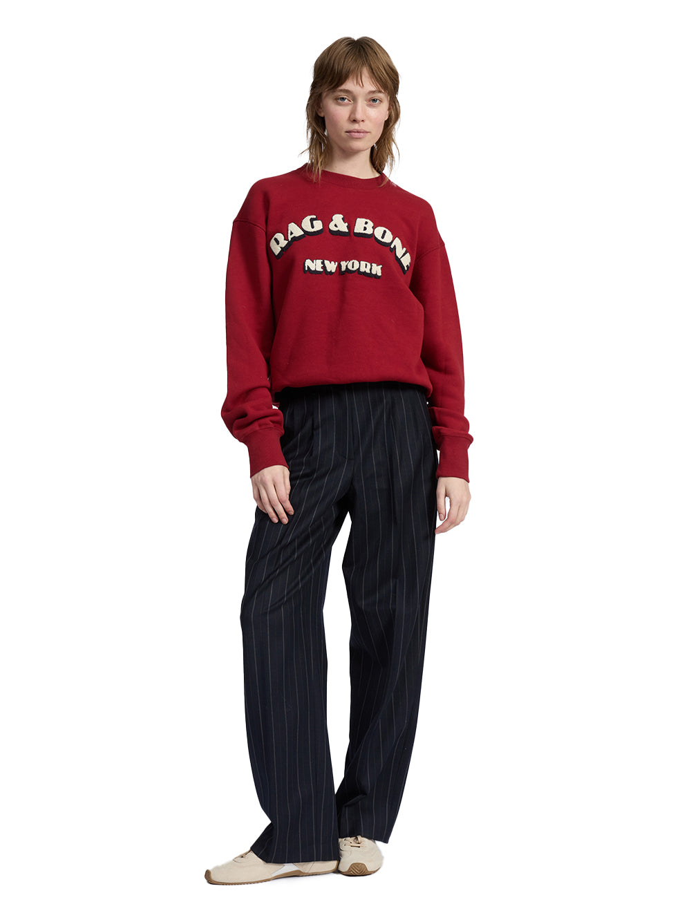RBNY Vintage Terry Sweatshirt (Ruby)