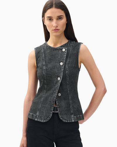 Miramar Ponte Olivia Vest (Washed Black)