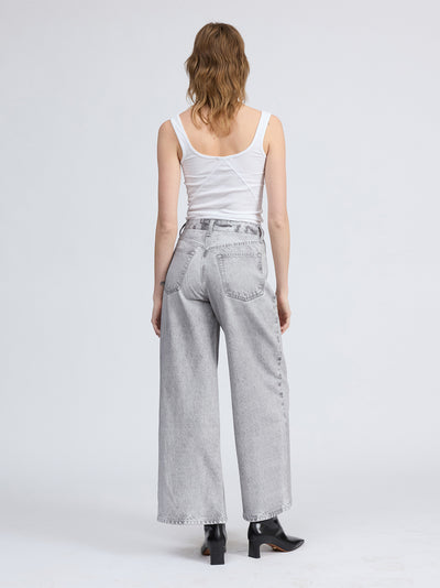 Miramar Terry Sofie Ankle Pant (Ice Gray)