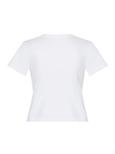 Mia Logo Baby Tee (White)