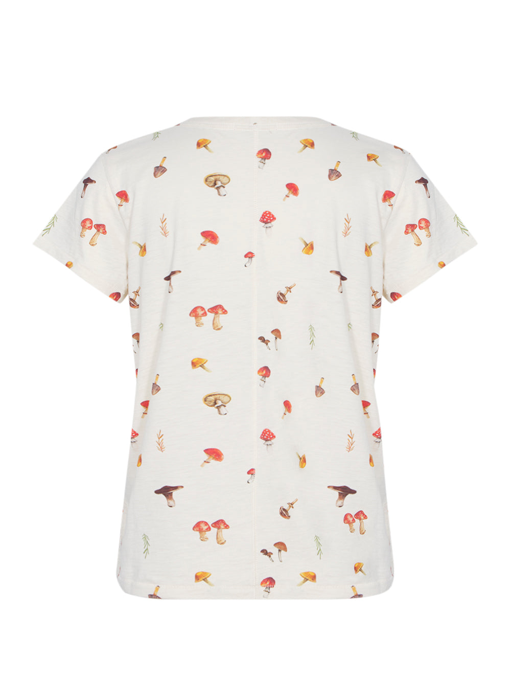 All Over Mushroom Tee Ivory Multi