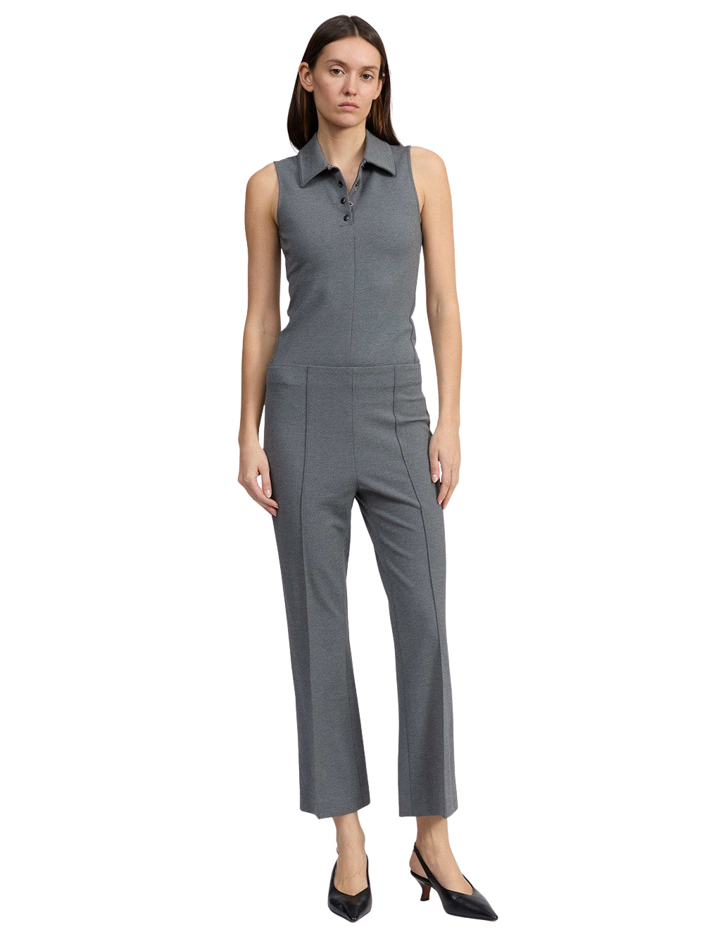 Irina Ponte Kick Flare Charcoal