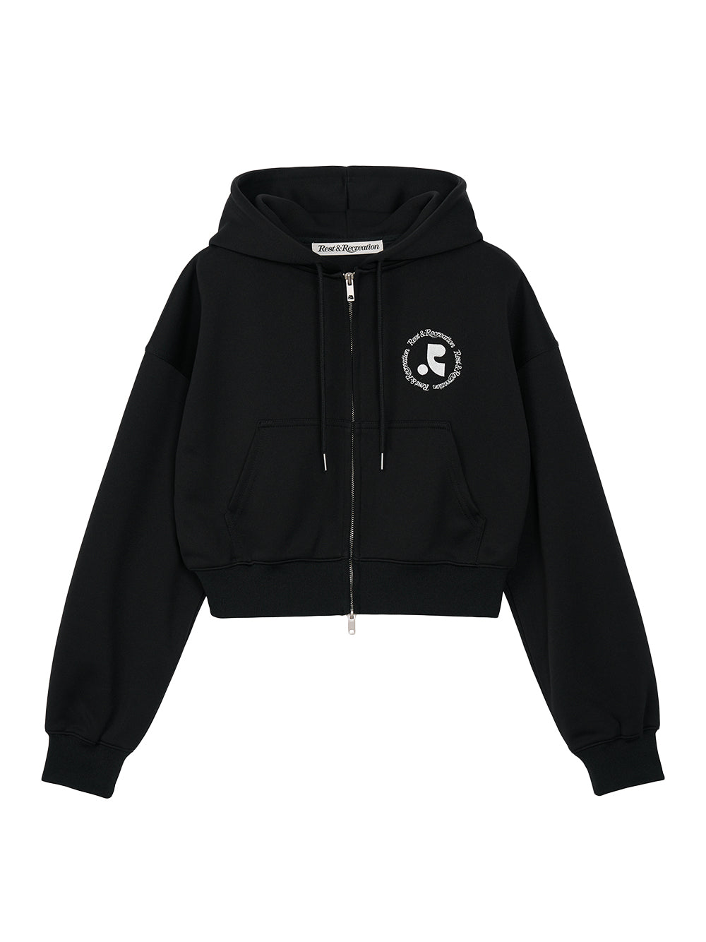 RR 2Way Zip-Up Hoodie (Black)