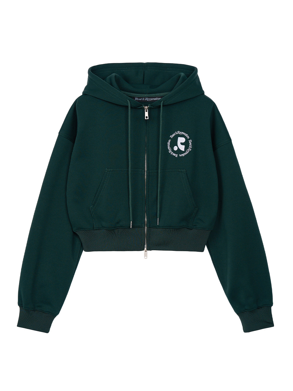 RR 2Way Zip-Up Hoodie (Dark Green)
