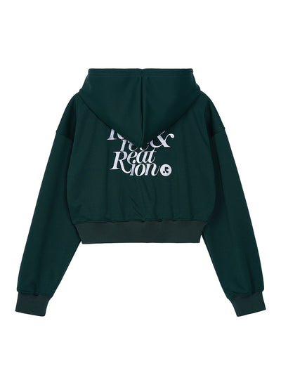 RR 2Way Zip-Up Hoodie (Dark Green)