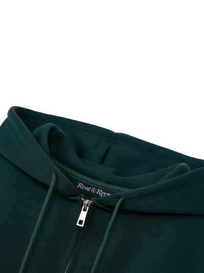 RR 2Way Zip-Up Hoodie (Dark Green)