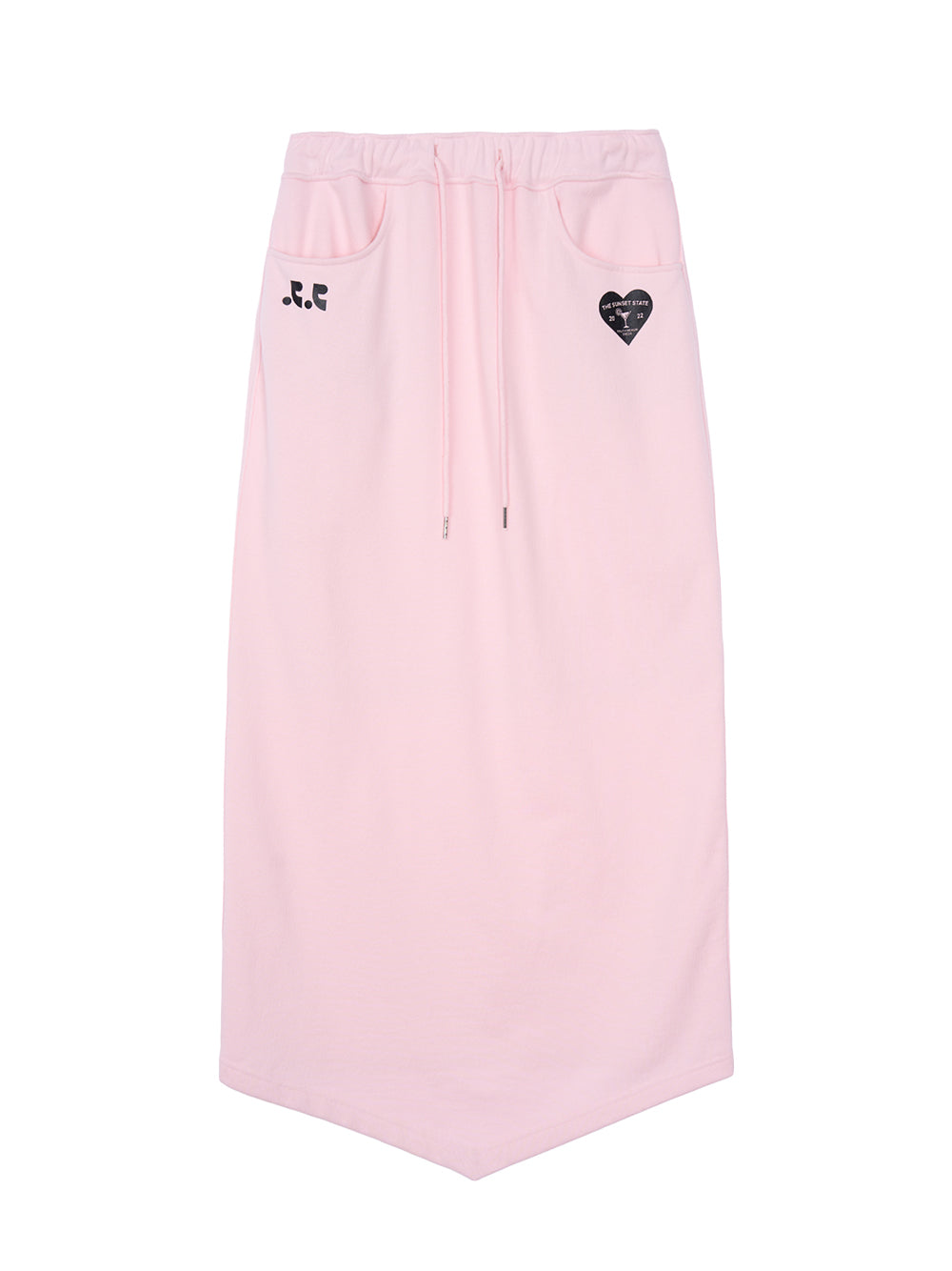 RR Arrow Point Long Skirt (Pink)