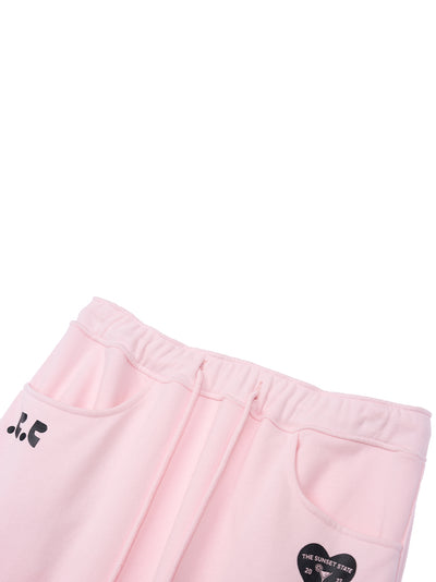 RR Arrow Point Long Skirt (Pink)