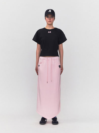 RR Arrow Point Long Skirt (Pink)