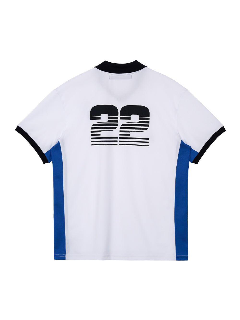 RR Collar Jersey Top (White)