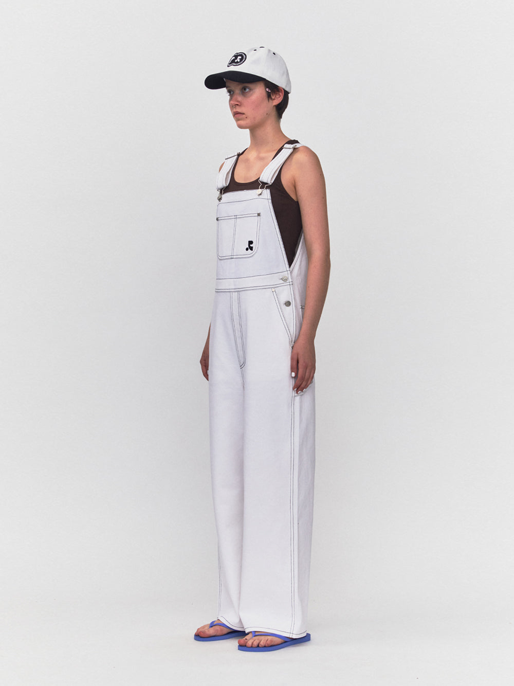 RR Cotton Overalls (White)