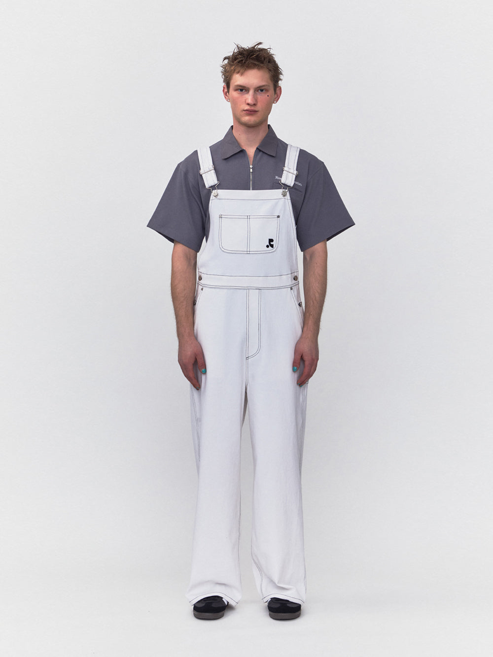 RR Cotton Overalls (White)