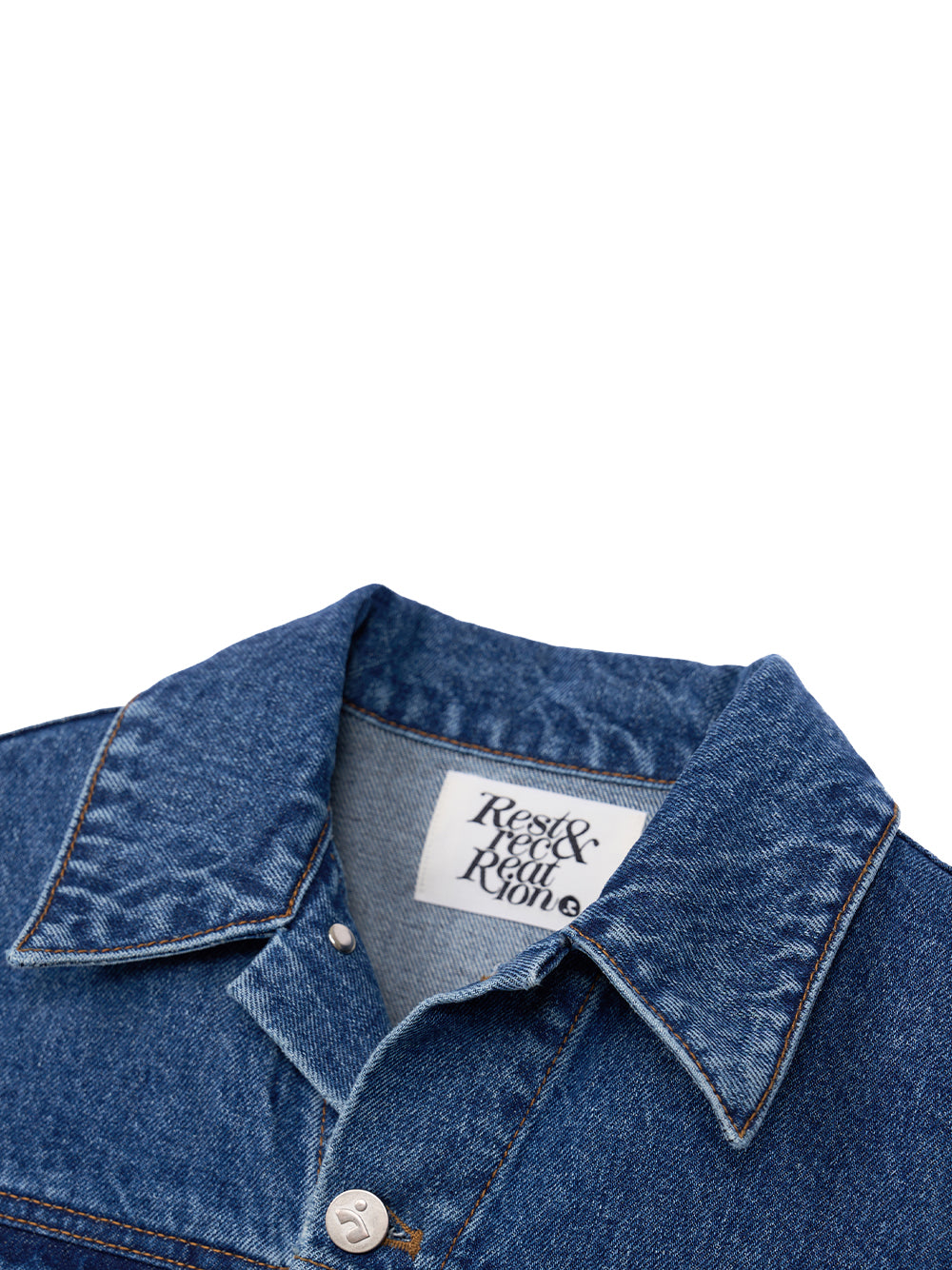 RR Crop Denim Jacket (Blue)