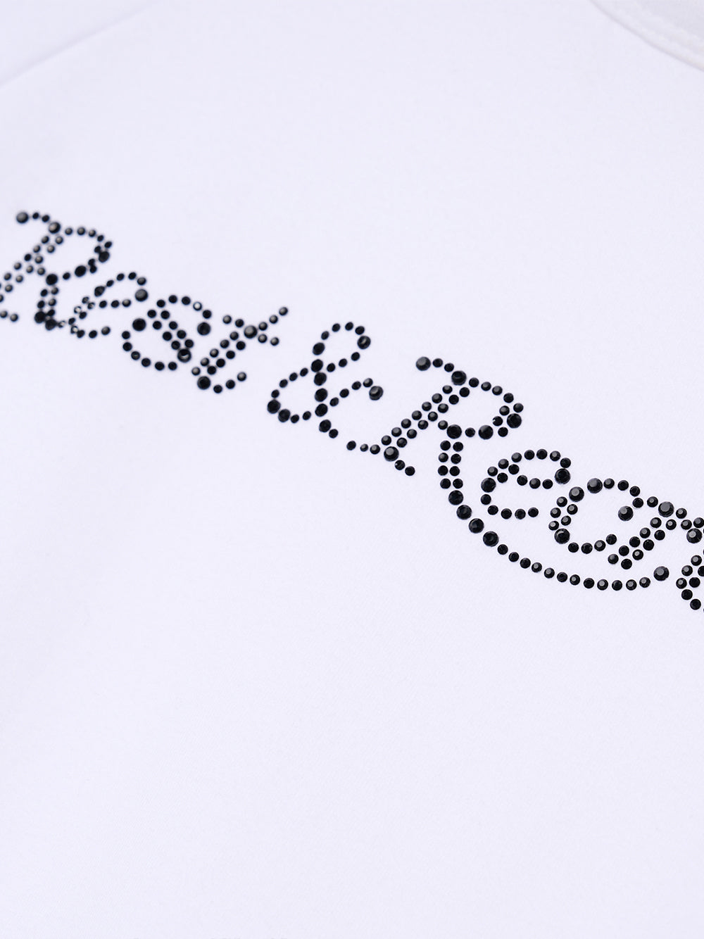 RR Crystal Logo Crop Top (White) – Club21 Thailand